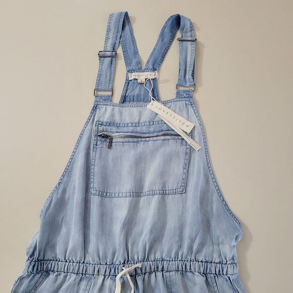 LOVESTITCH Pax Overall Reagan Wash Tencel Jumpsuit - Picture 13 of 16